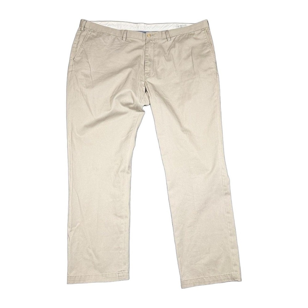 NWOT Polo Ralph Lauren Classic Fit Chino Pants Khaki Tan Mens 48x34 Cotton - Picture 1 of 12